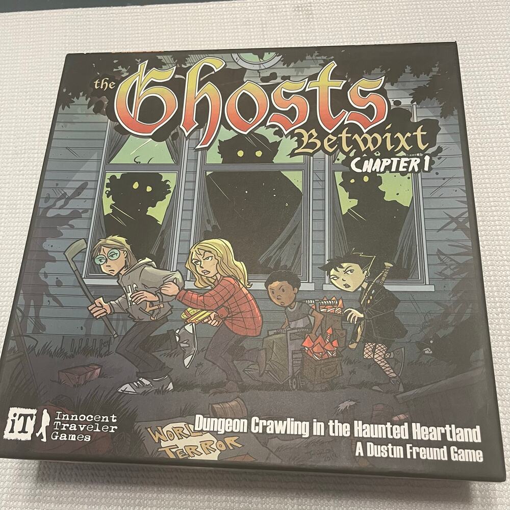NEW The ghosts betwixt: ch. 1 board game innocent traveler games dungeon crawler